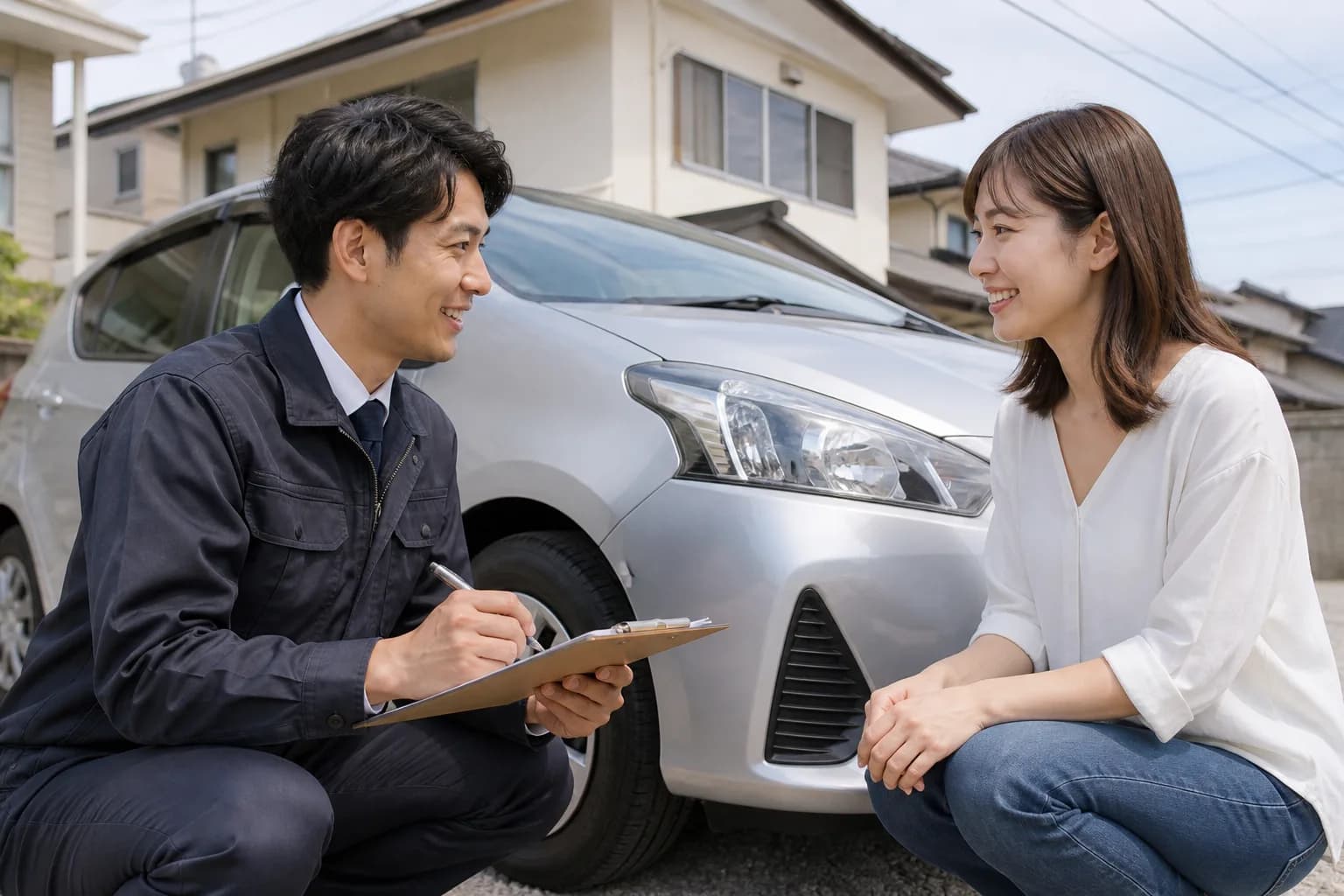 無理な営業をしない誠実な対応